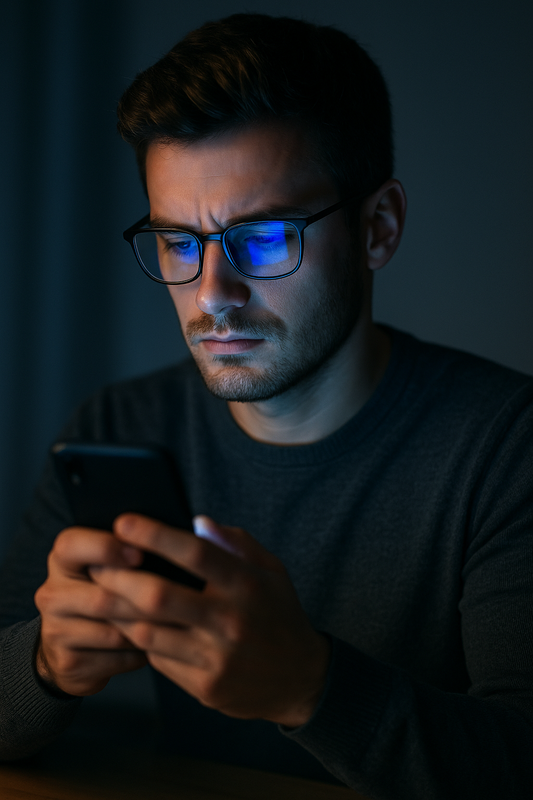 La luce blu (di smartphone e computer) è dannosa per la nostra pelle? Scopriamolo insieme!