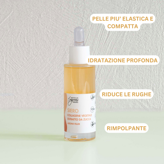 Collagene Vegetale + Estratto da Zucca - Filler