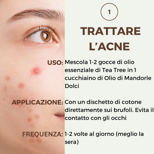 Olio essenziale di Tea Tree puro al 100%