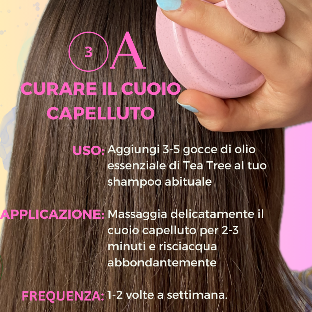 Olio essenziale di Tea Tree puro al 100%