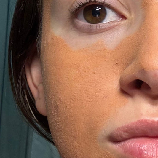 Maschera Viso Solida - Argilla Rosa