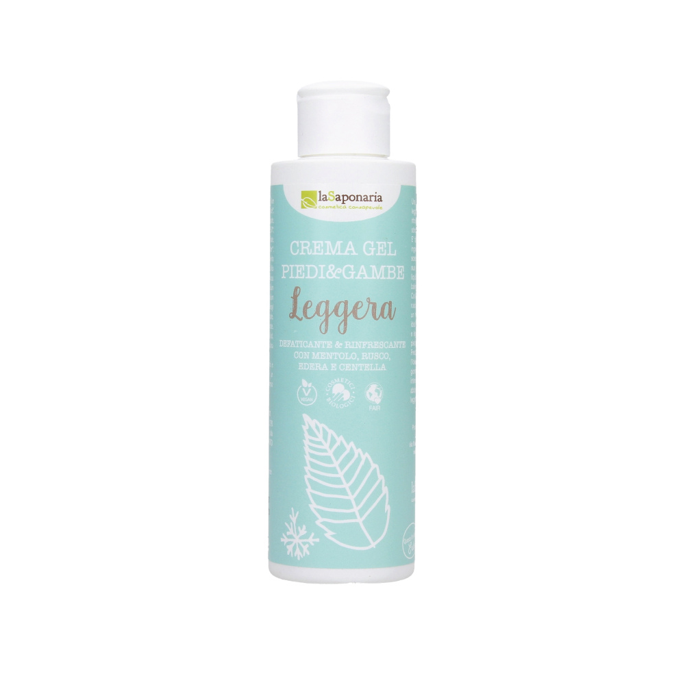 Crema Gel LEGGERA Piedi e Gambe - Defaticante e Rinfrescante