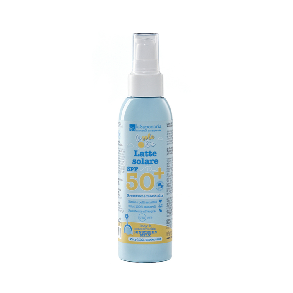 Latte Solare Alta Protezione SPF 50+ - Bambini e pelli sensibili