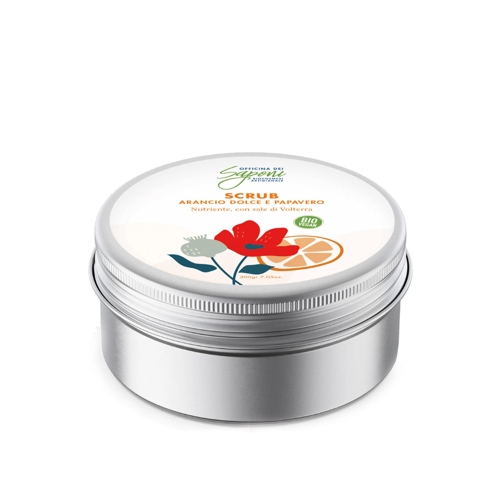 Scrub Corpo NUTRIENTE - Arancio Dolce e Papavero