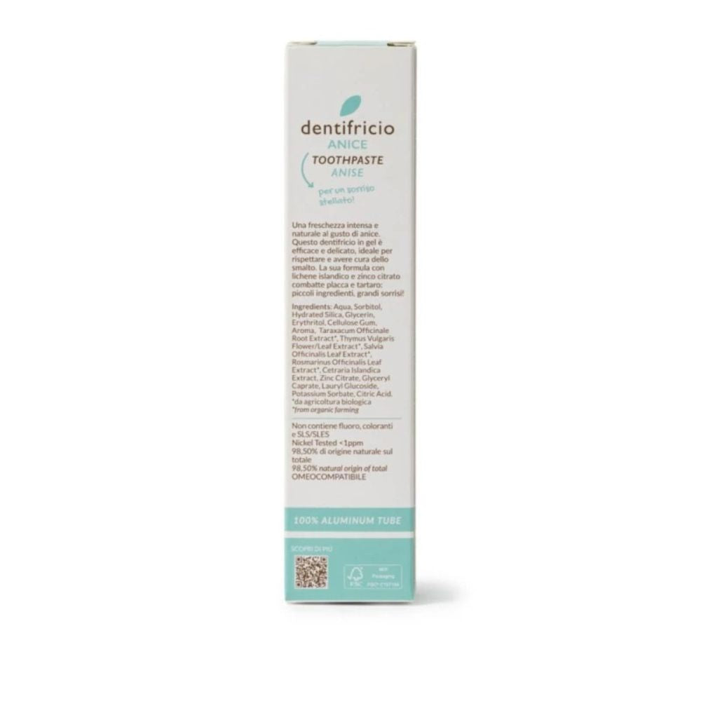 Dentifricio Naturale in Gel - Anice