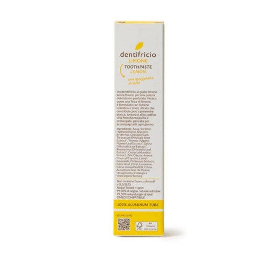 Dentifricio Naturale in Gel - Limone