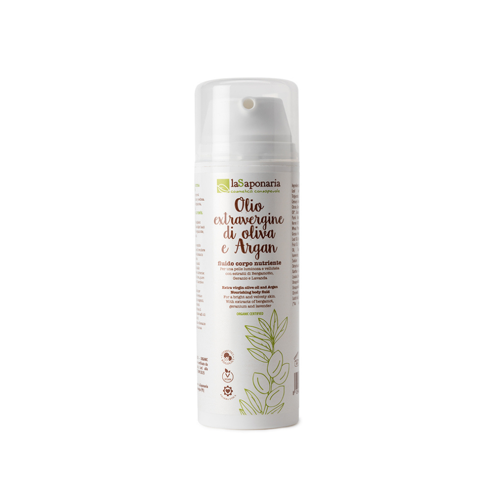 Crema Fluido Corpo Nutriente - Olio Extravergine di Oliva e Argan