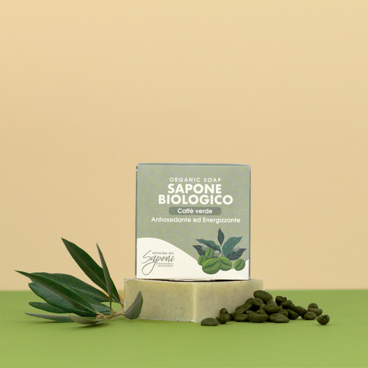 Sapone Biologico per Mani e Corpo - Caffè Verde