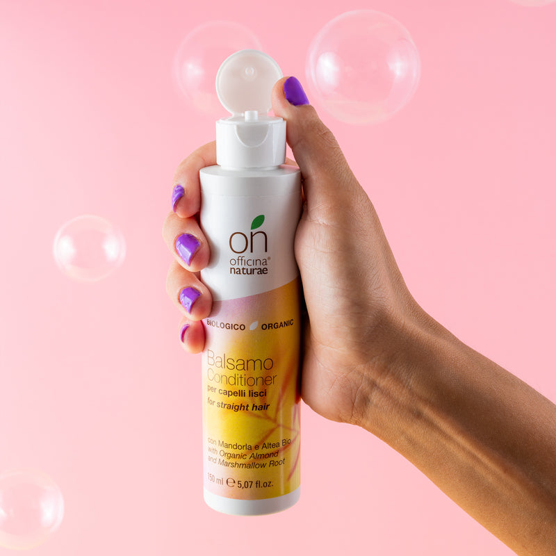 Balsamo per Capelli Lisci - Mandorla e Altea Bio