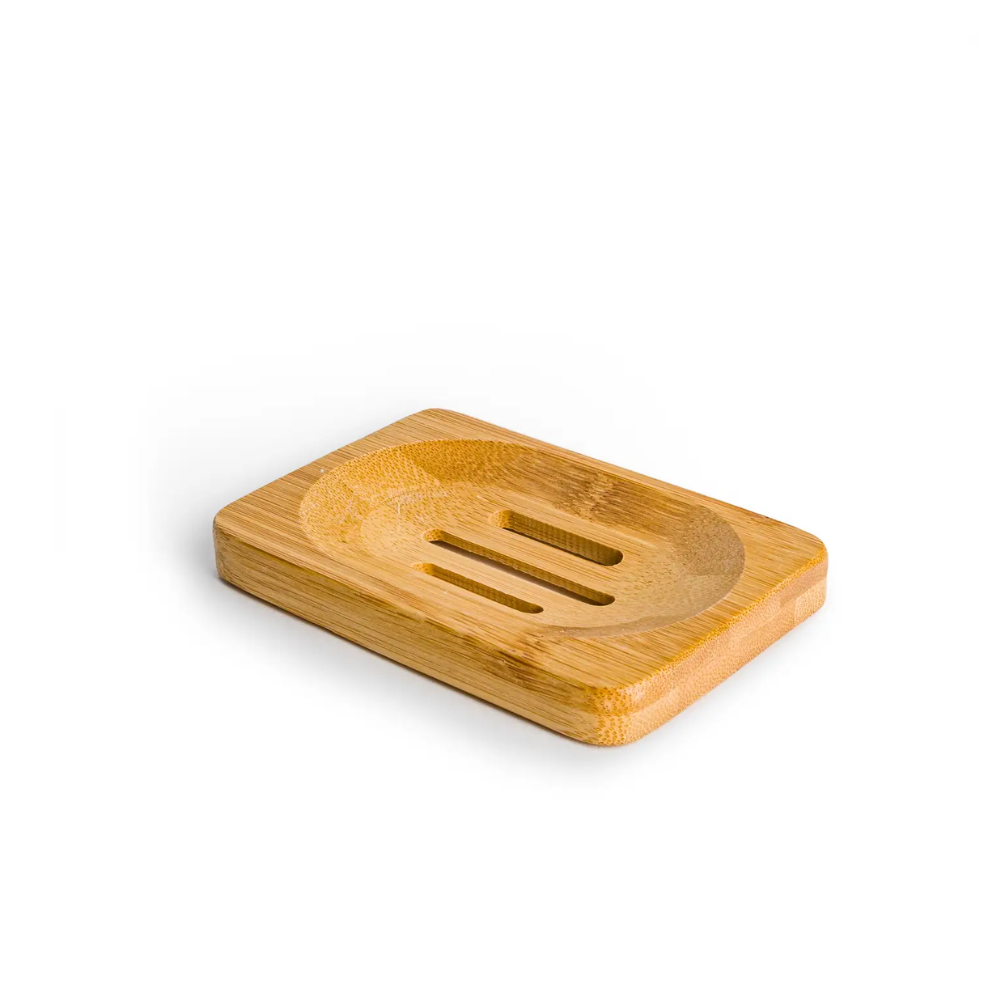 Portasapone Rettangolare in Bamboo