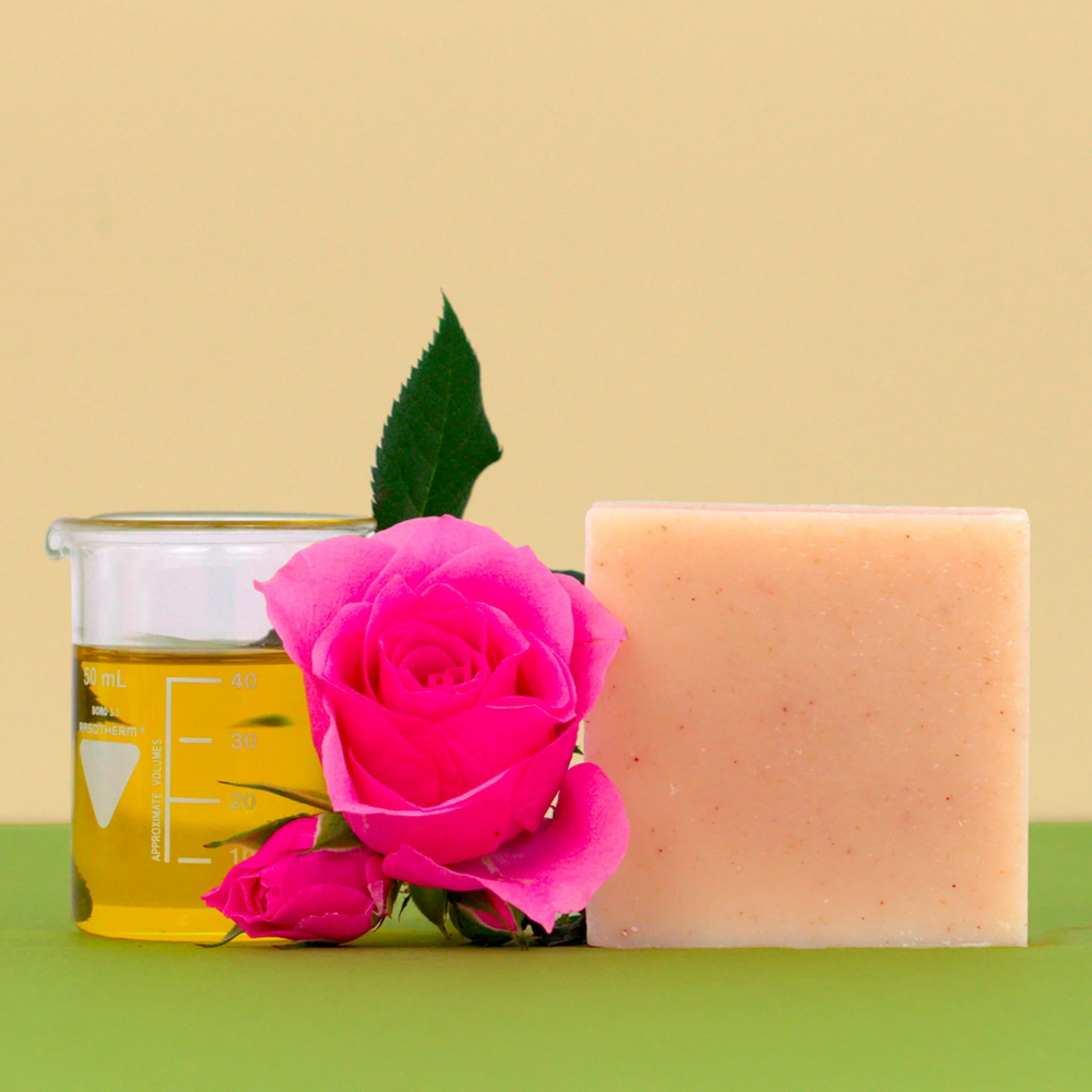 Sapone Biologico per il Viso, Mani e Corpo Nutriente ed Emolliente - Olio D'Argan e Rosa Canina
