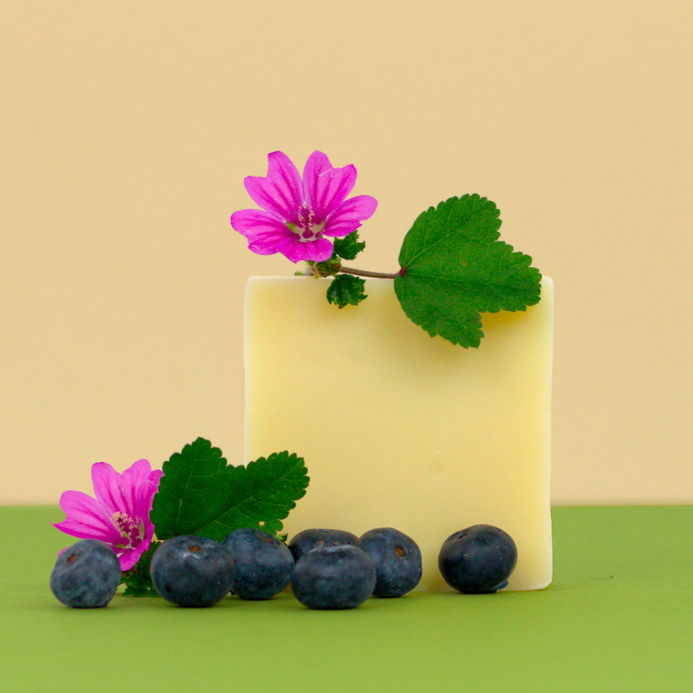 Sapone Biologico Viso, Mani e Corpo - Mirtillo e Malva
