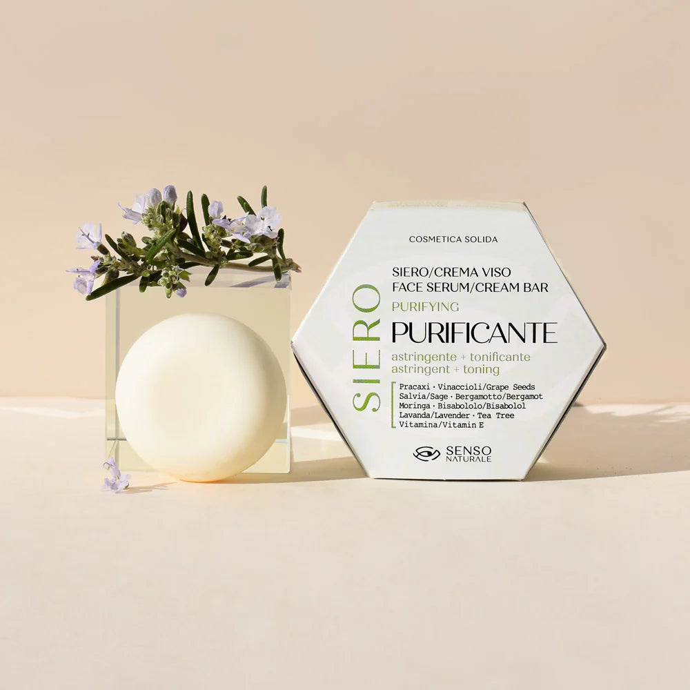 Crema Viso Solida - Astringente e Purificante