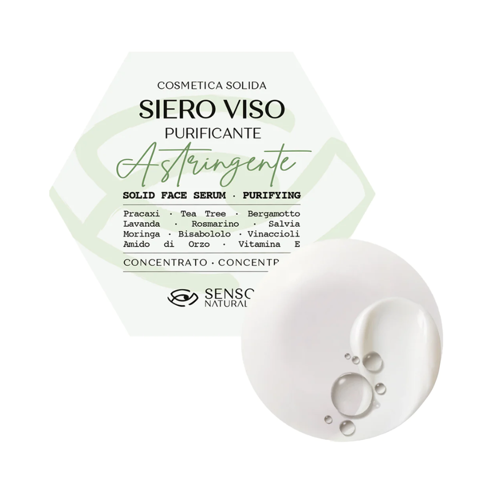 Crema Viso Solida - Astringente e Purificante