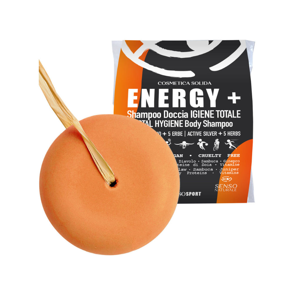 Doccia Shampoo Igienizzante ENERGY+ Corpo e Capelli 2in1