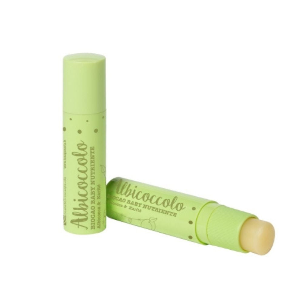 Dolce Natale - Matita occhi Tratto Preciso e Facile da Sfumare, con Olio di Jojoba + Balsamo Labbra Biocao Albicoccolo Nutriente, lenitivo e protettivo