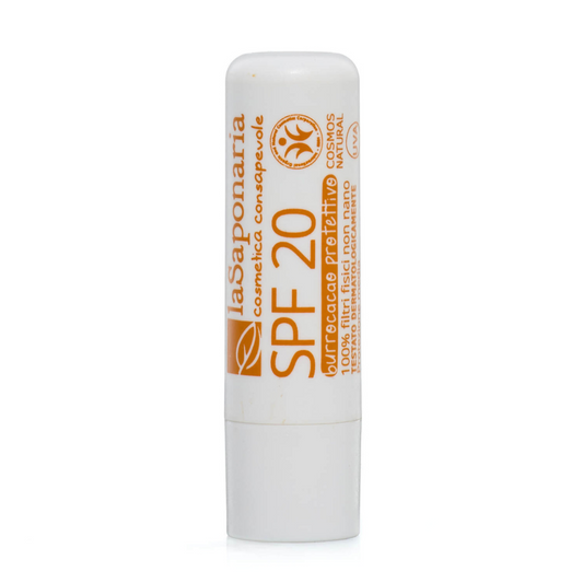 Balsamo Labbra Biocao Solare Protettivo - SPF 20 - Nutre le labbra e le protegge dai raggi UVA e UVB