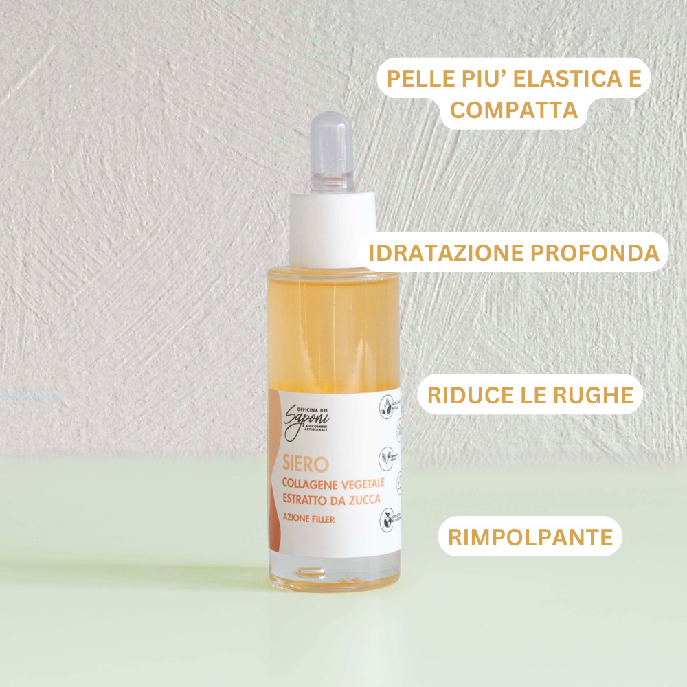 Collagene Vegetale + Estratto da Zucca - Filler