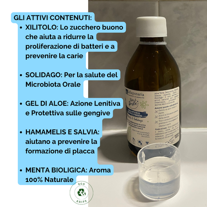 Collutorio Extra Fresco Biologico - Menta e Solidago