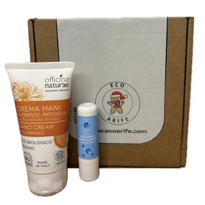 Christmas Care Duo: Mani Morbide & Labbra Idratate