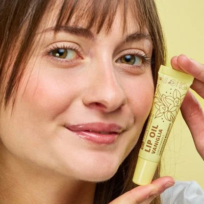 Lucidalabbra Lip Gloss Oil Vaniglia - Olio di Jojoba e Vitamina E