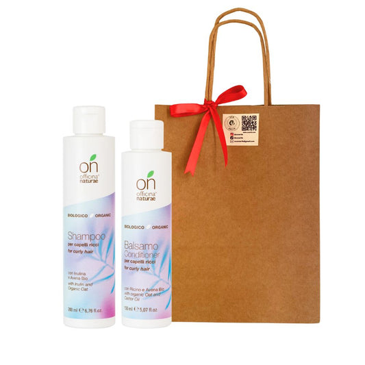 Dolce Natale - Shampoo per ricci definiti + Balsamo Ravvivante e Anticrespo per ricci Luminosi e Definiti