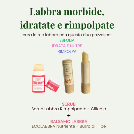 Labbra morbide, idratate e rimpolpate