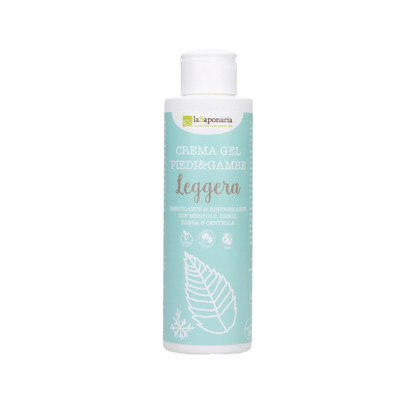 Crema Gel LEGGERA Piedi e Gambe - Defaticante  e Rinfrescante