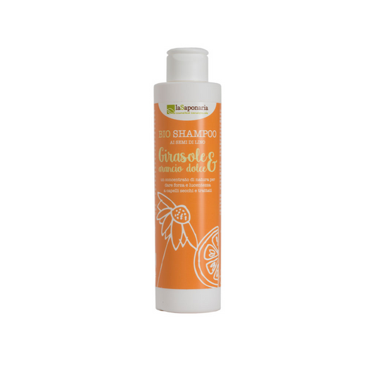 Shampoo per capelli secchi e trattati - Girasole e Arancio Dolce