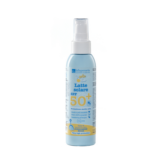 Latte Solare Alta Protezione SPF 50+ - Bambini e pelli sensibili