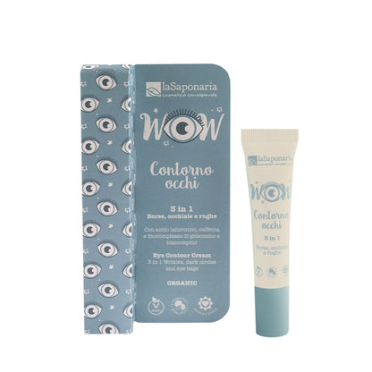 Crema Contorno Occhi 3 in 1 - Borse, rughe e occhiaie