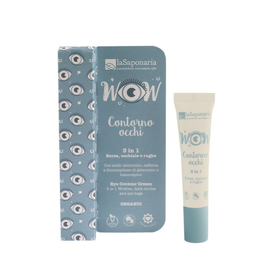Crema Contorno Occhi 3 in 1 - Borse, rughe e occhiaie