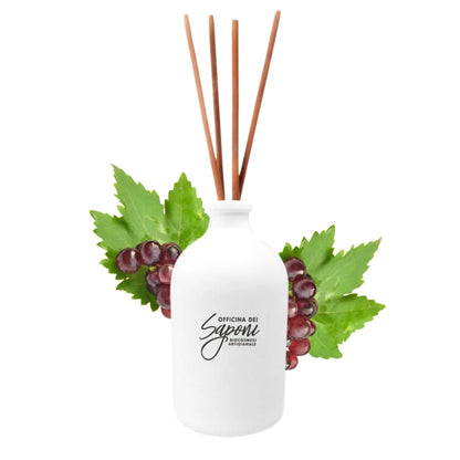 Diffusore di Fragranza bio con Bastoncini Profumazione Ambienti - Vino Rosso
