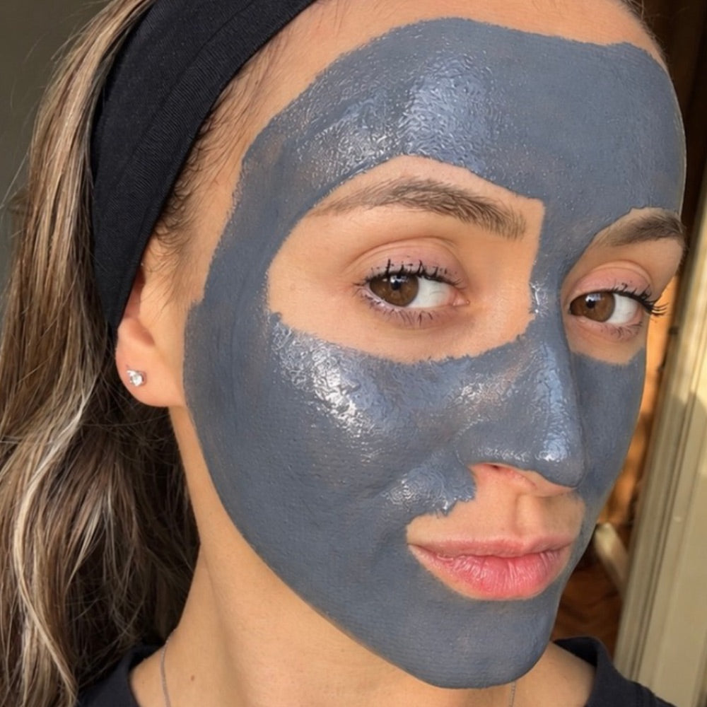 Maschera Viso Concentrata Purificante BYE BYE IMPURITA' - Acido Azelaico, Prebiotico di Cicoria e Carbone