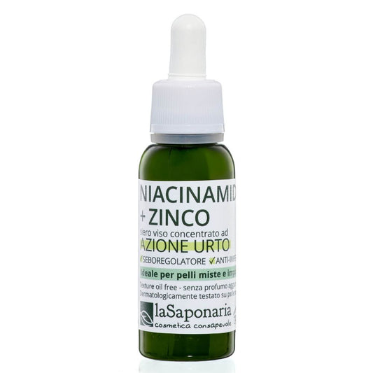 Niacinamide + Zinco - Siero Viso ad Azione urto, Seboregolatore e Anti-imperfezioni