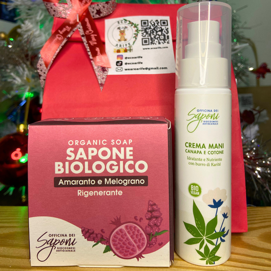 Sapone Doccia Scrub + Crema Mani - Natale Naturale