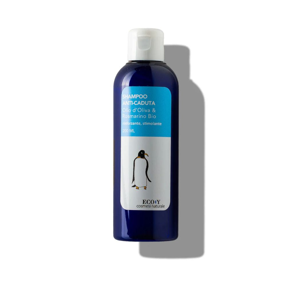Shampoo anticaduta - Olio di Oliva e Rosmarino Bio