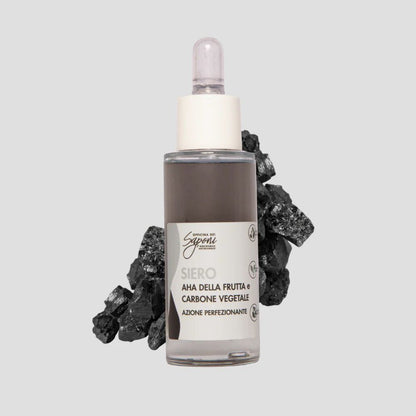 Siero AHA della Frutta e Carbone Vegetale - Perfezionante