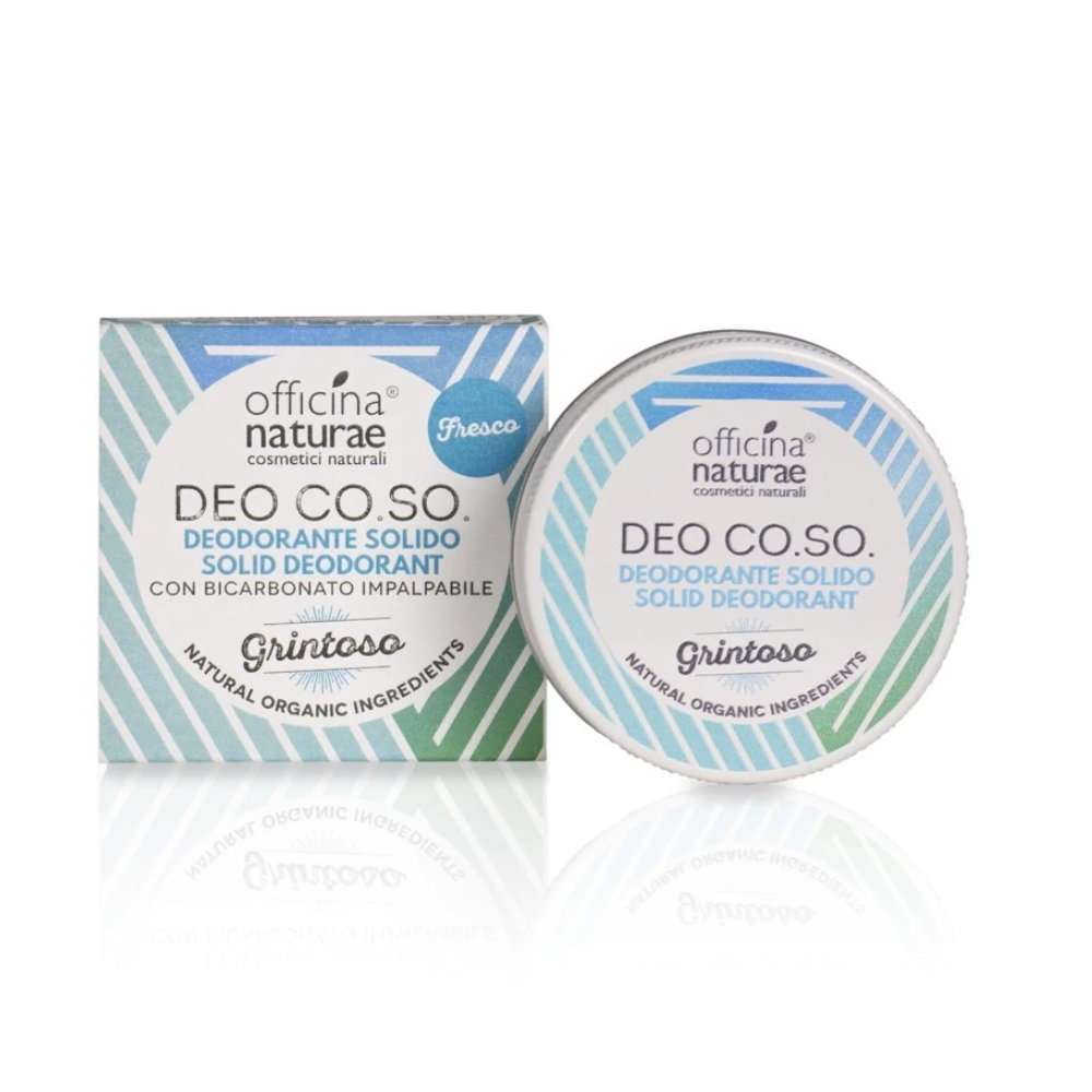 Deodorante Solido Bio Grintoso - Bergamotto e Cardamomo